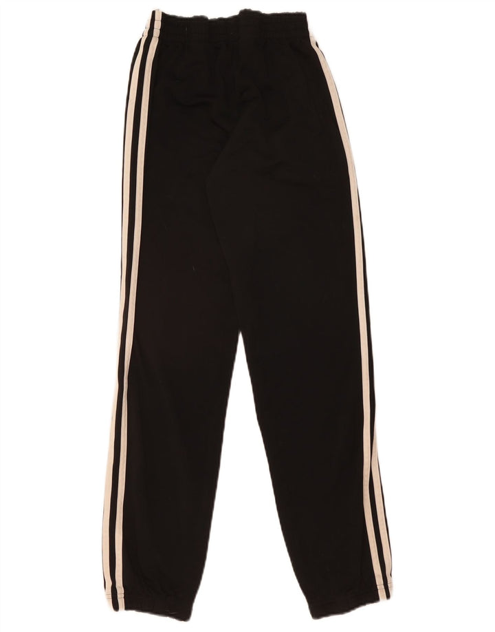 Adidas Drenge Træningsdragt Bukser Joggers 9-10 År Sort Polyester