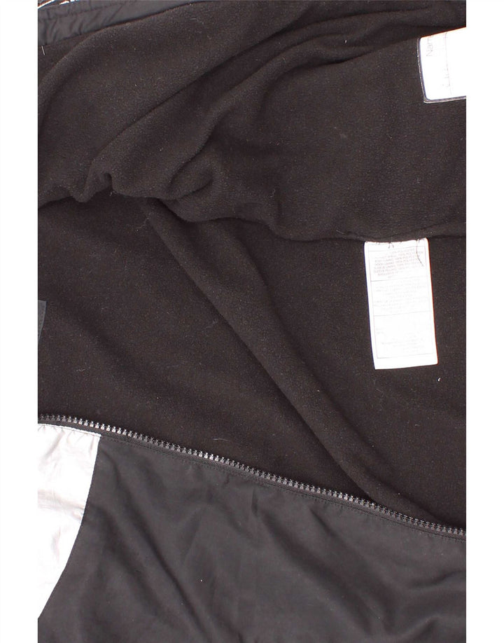 Dkny Jungen-Windbreaker-Jacke mit Grafik, 7–8 Jahre, Größe S, Schwarz, Farbblock