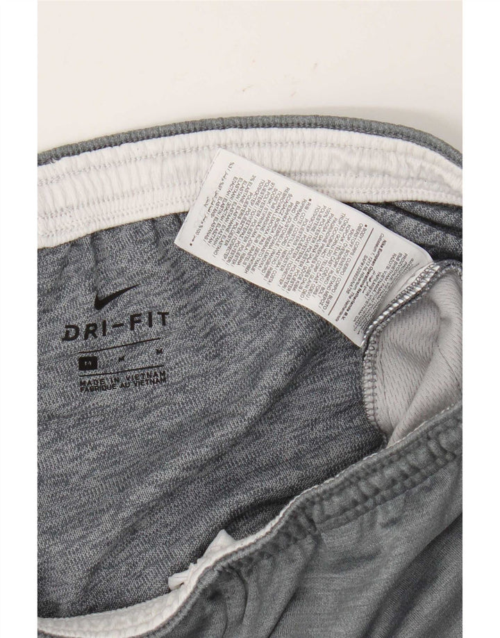 Nike Mens Dri Fit Tracksuit Trousers Joggers Medium Grey Colourblock