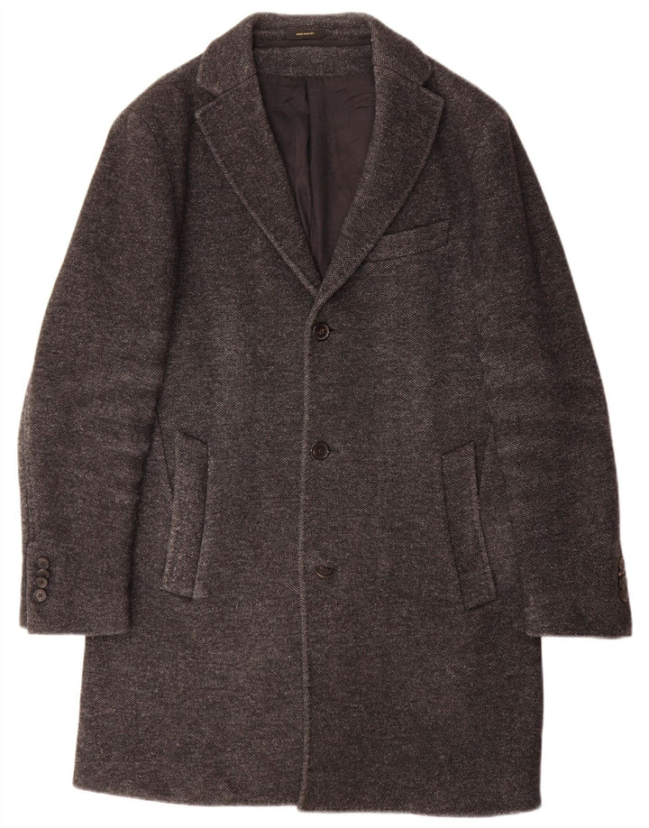 Abrigo Massimo Dutti Hombre EU 48 Gris Medio