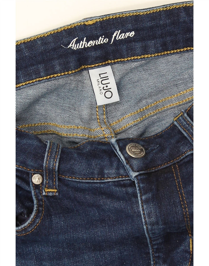 Liu Jo Womens Flared Jeans W30 L32 Blue