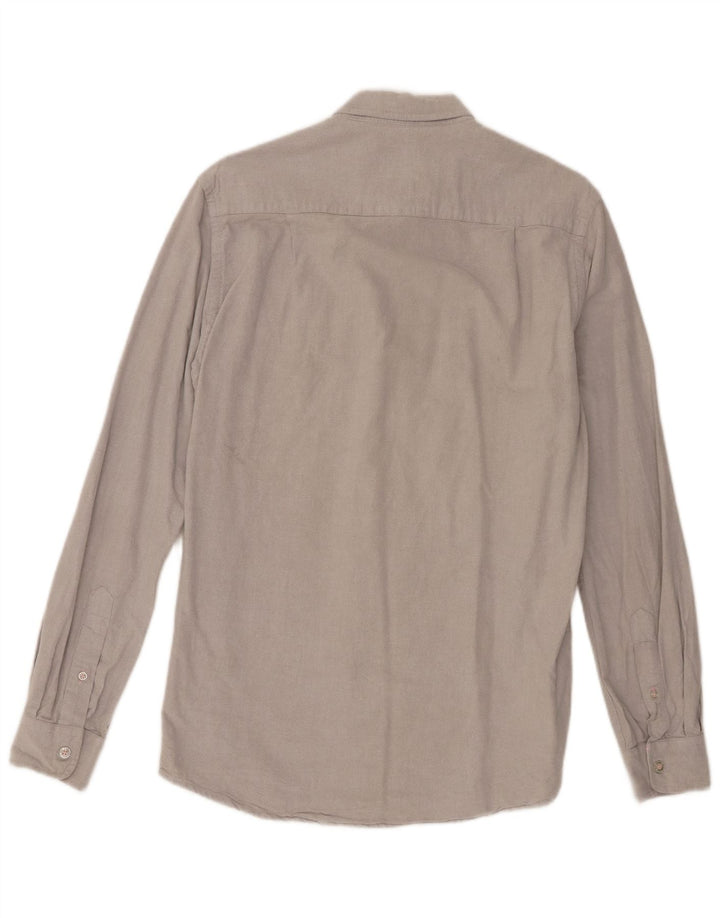 Crew Clothing Muška košulja Srednje sivi pamuk