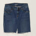 WRANGLER Womens Denim Shorts US 7 Medium W30 Blue Cotton Vintage Wrangler and Second-Hand Wrangler from Messina Hembry 