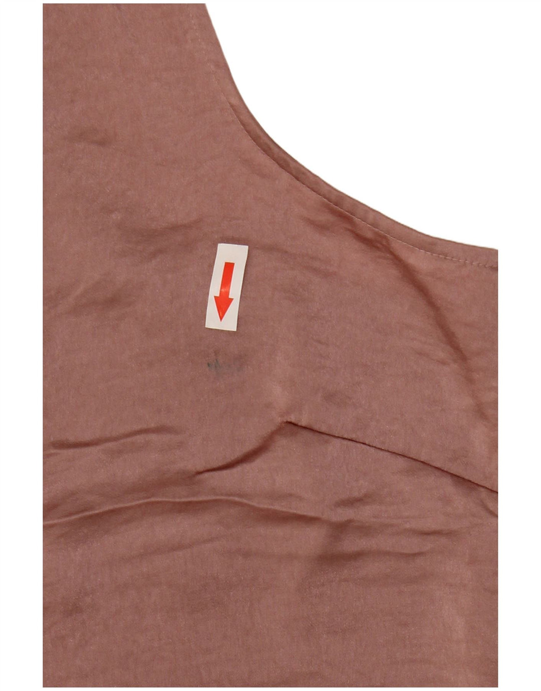 Marks & Spencer Womens Sleeveless Shirt Blouse UK 14 Large Pink Polyester
