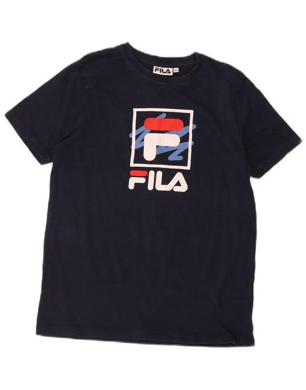 Fila Boys Grafikus póló 11-12 éves sötétkék felső