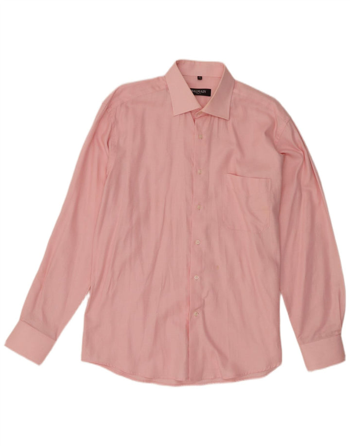 Balmain herreskjorte str. 41/42 Large Pink Cotton