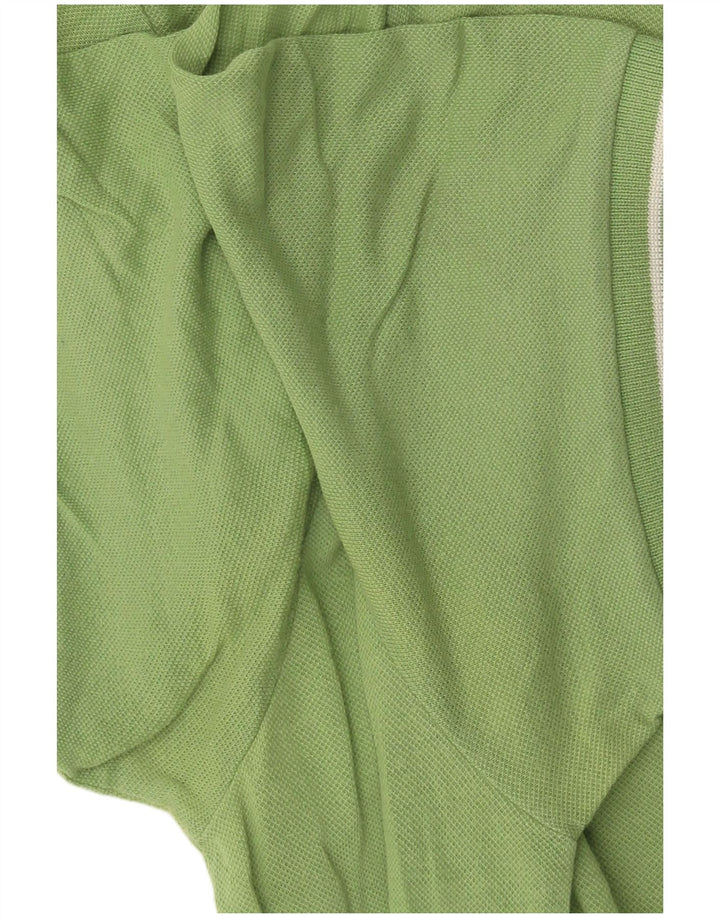Fred Perry Mens Polo Shirt Medium Green Cotton