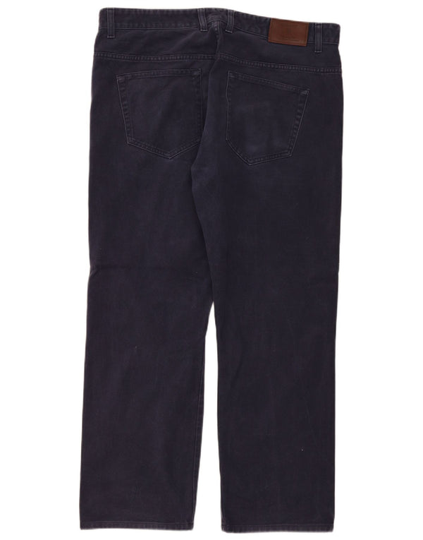 Gant Mens Jason Regular Fit Straight Jeans W38 L32 tamnoplavi pamuk