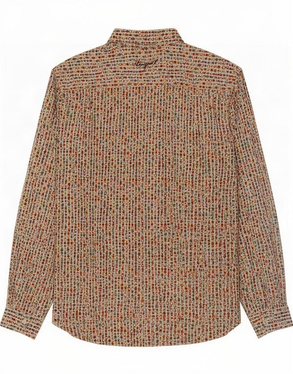 Desigual Chemise XL Coton Géométrique Multicolore Homme