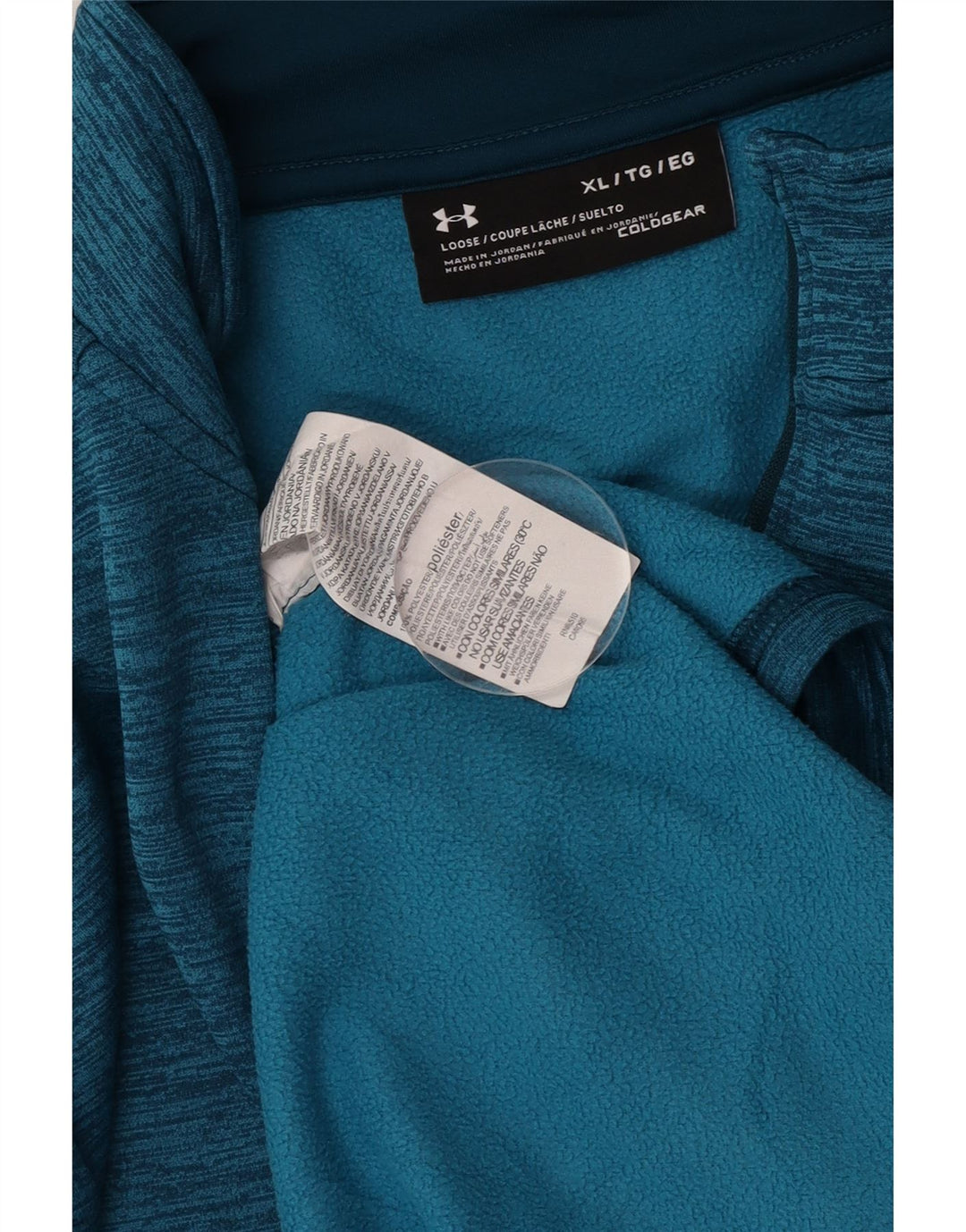 Under Armour Mens Cold Gear Loose Fit Pullover Tracksuit Top XL Blue