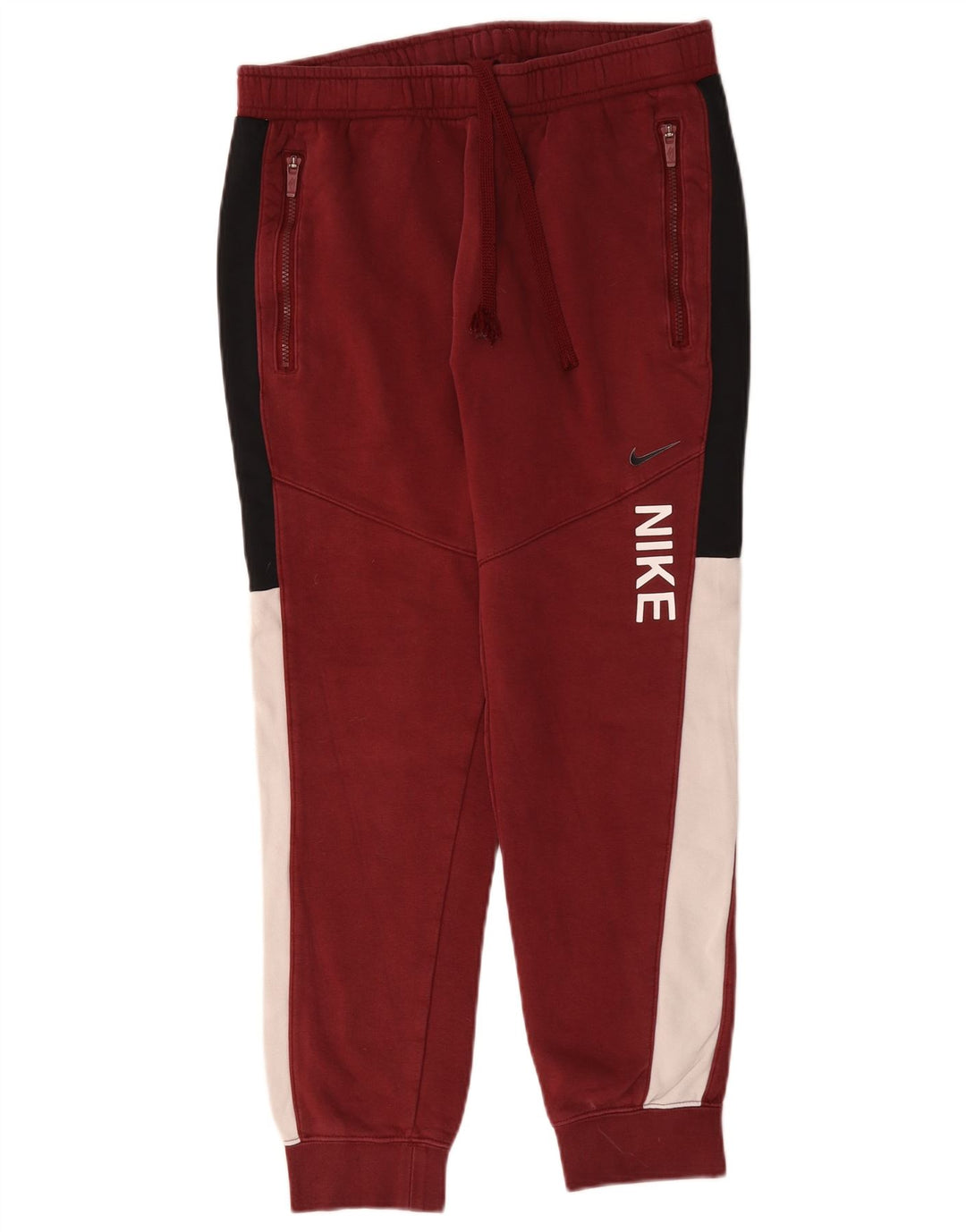 Męskie spodnie dresowe Nike, joggery, średnie wielokolorowe bloki kolorów
