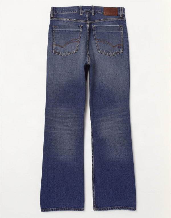 Ανδρικό τζιν μποτάκι Tommy Hilfiger Bedford Straight Jeans W30 L32 Μπλε βαμβακερό