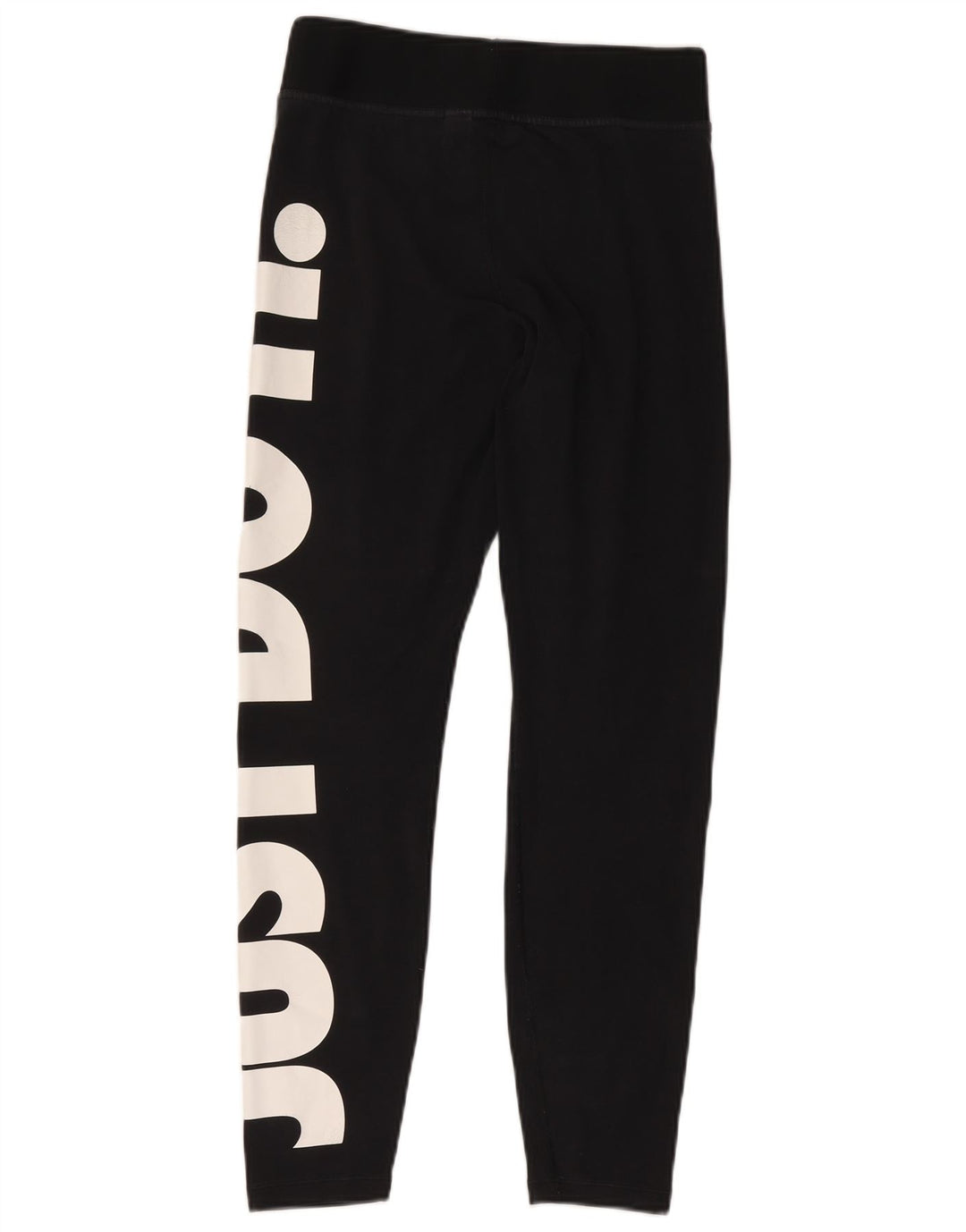 Leggings grafici da donna Nike UK 12 medio nero poliestere