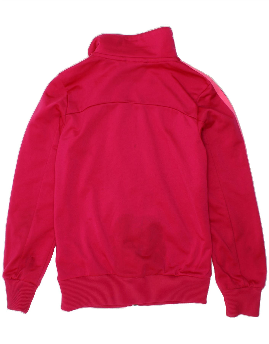 ADIDAS Girls Tracksuit Top Jacket 9-10 Years Small Pink Polyester Vintage Adidas and Second-Hand Adidas from Messina Hembry 