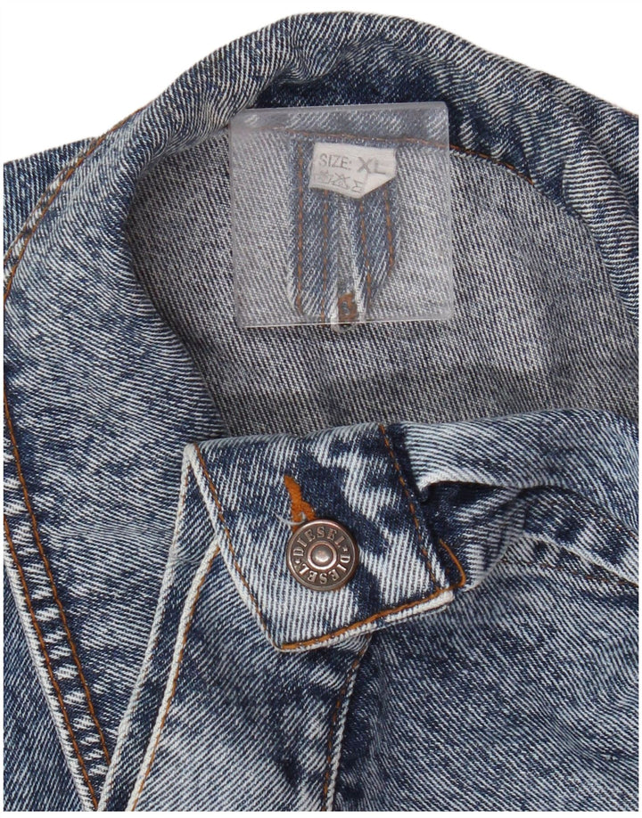 Diesel Mens Denim Jacket UK 42 XL Blue