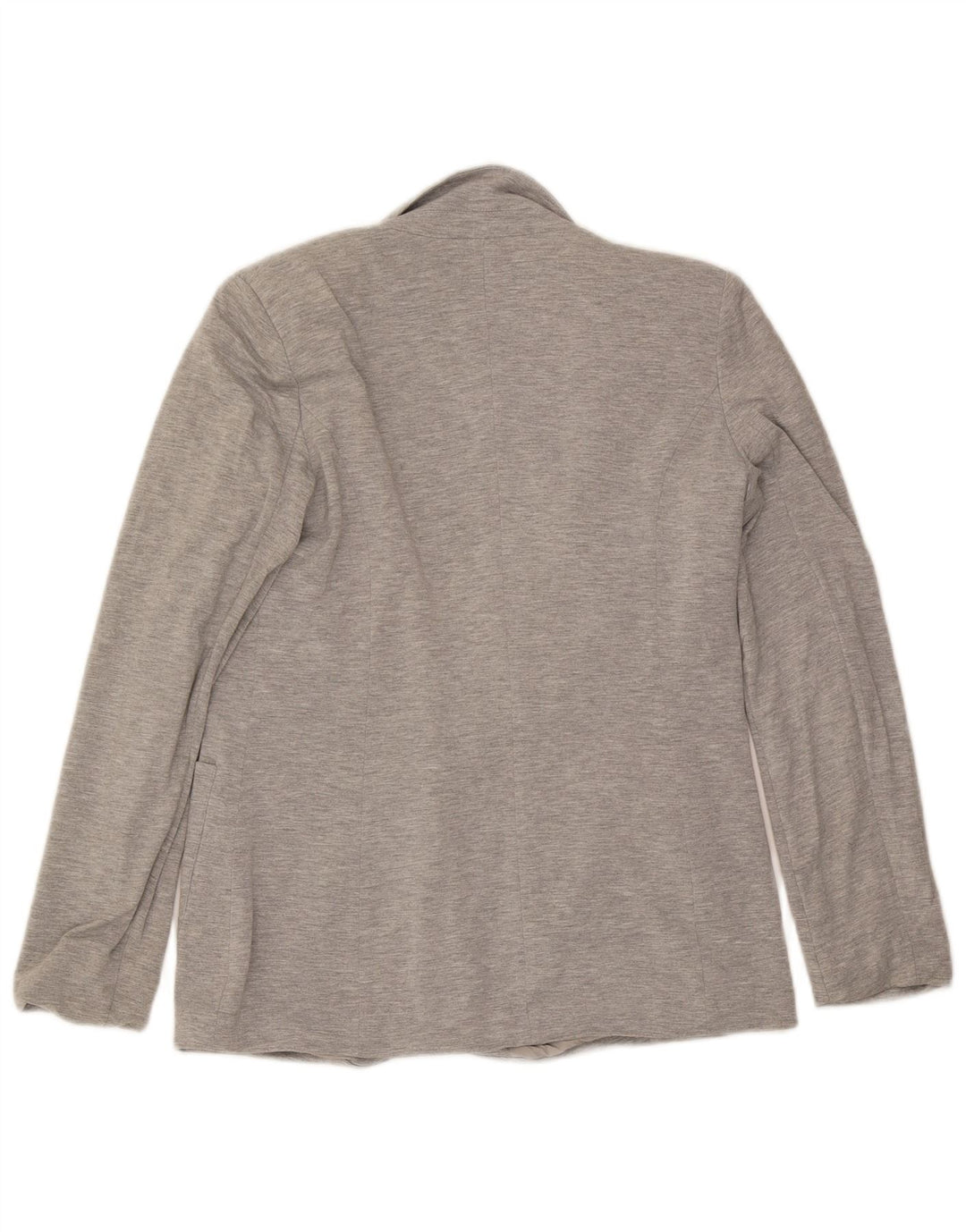 Oasis Dame 1 Knap Blazer Jacket UK 10 Small Grå Flecked Viscose
