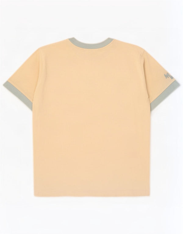 Puma T-Shirt Graphique Haut Petit Homme Blanc Cassé Colourblock