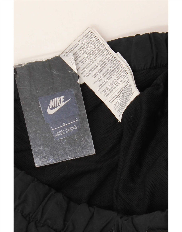Pantaloni da tuta da uomo Nike Joggers grandi neri in poliestere