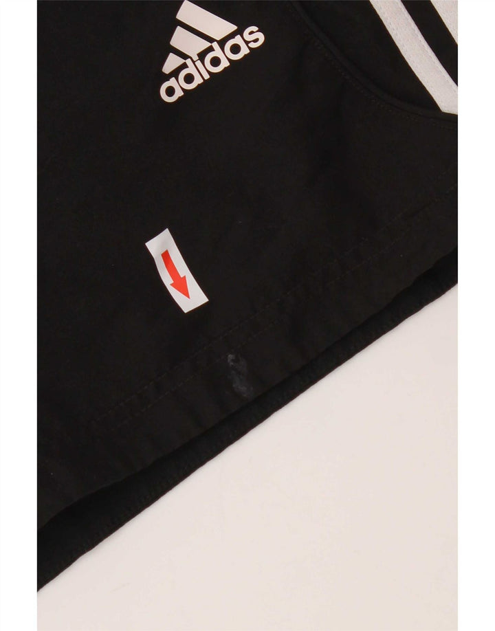 Adidas Mens Climalite sport rövidnadrág kis fekete poliészter