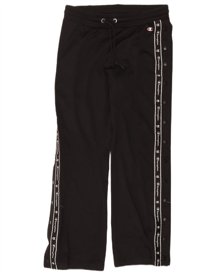 Champion Damen-Trainingshose mit Grafik, UK 14, Mittelschwarz, Polyester