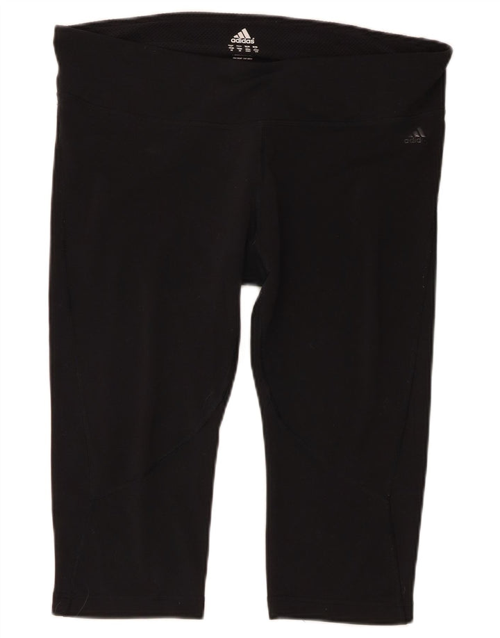 Adidas Womens Capri Leggings UK 18 XL  Black