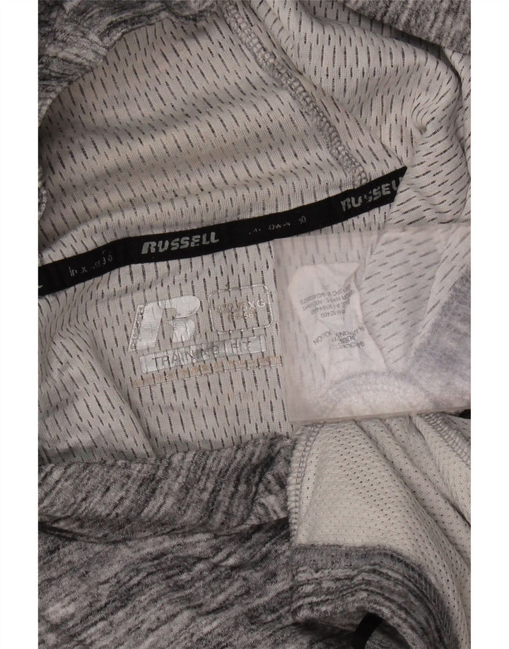 Russell Athletic Herre hættetrøje 3XL Grå Flecked Polyester