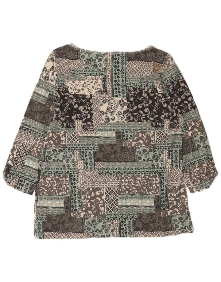 WHITE STUFF Womens Blouse Top UK 12 Medium Multicoloured Patchwork