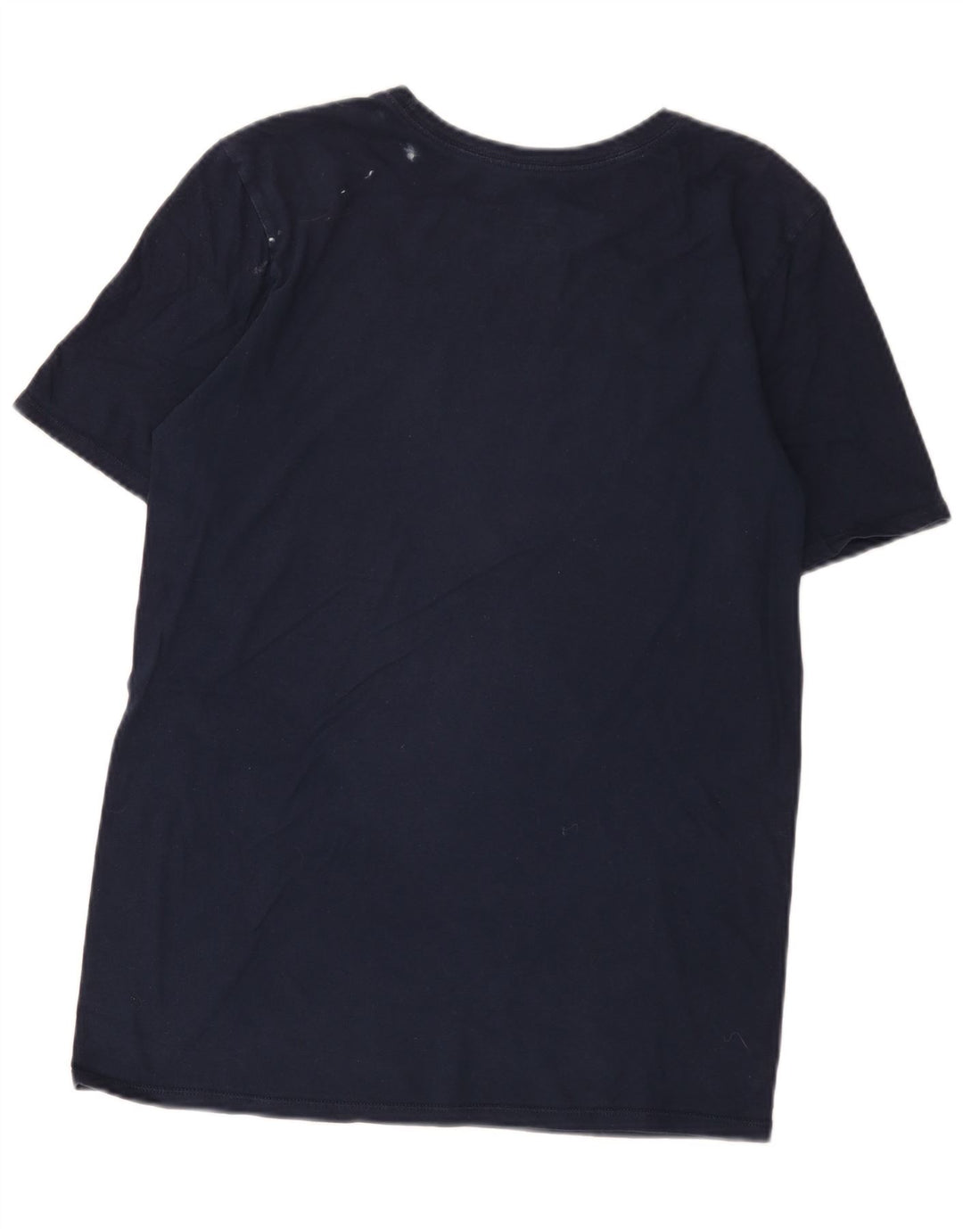 Nike Mens Athletic Cut T-Shirt Top Small Navy Blue Cotton