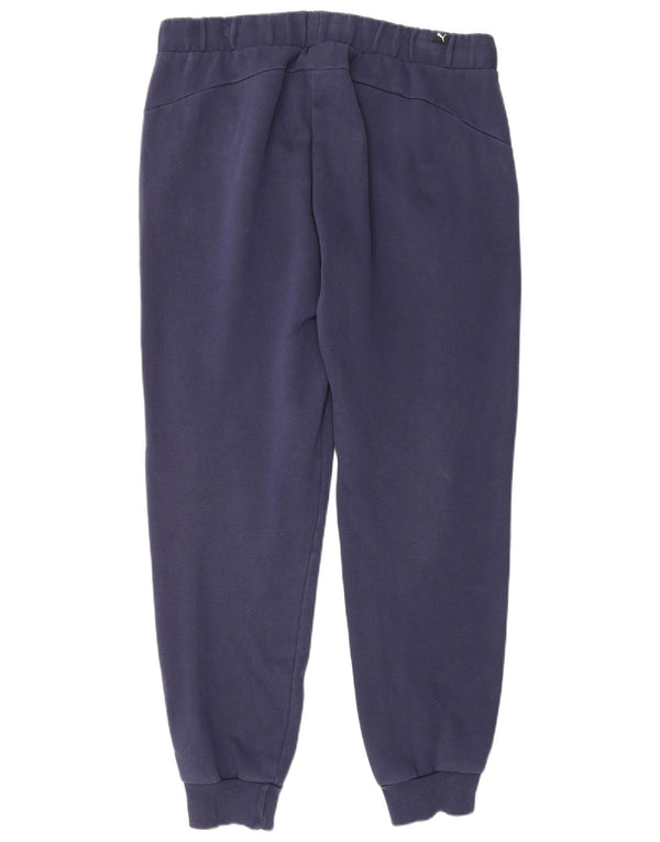 Pantaloni da tuta da uomo Puma Joggers Large Blu Navy in cotone