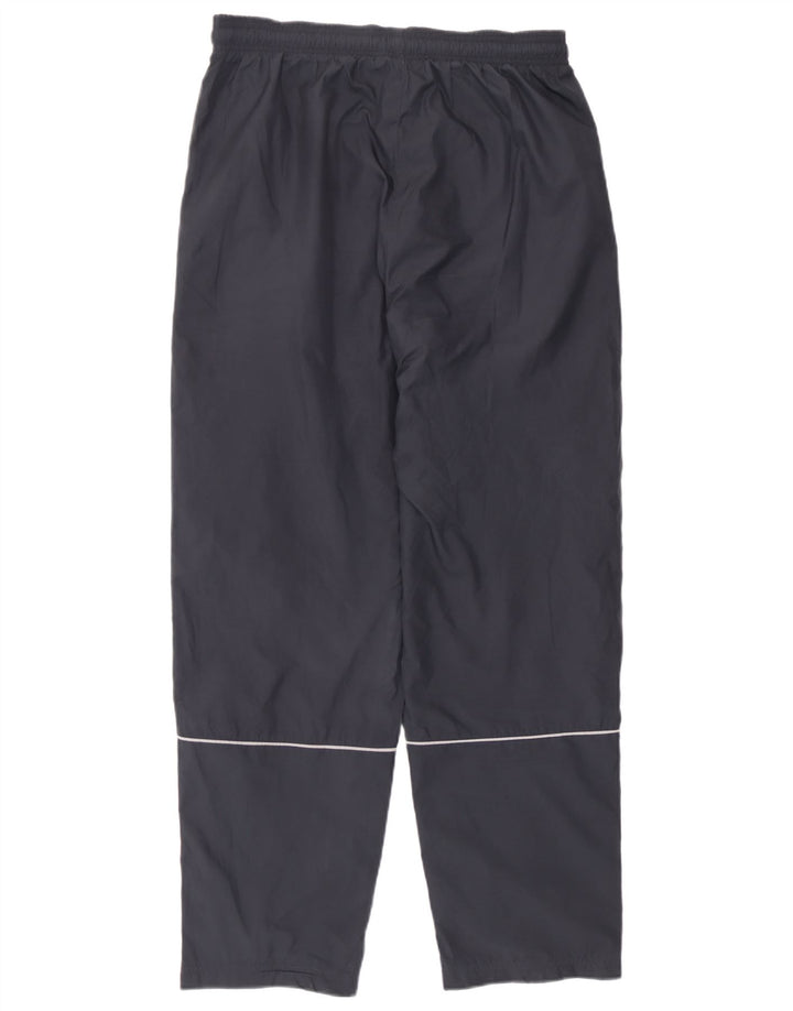 Adidas Womens Tracksuit Trousers UK 14 Large Navy Blue Polyester
