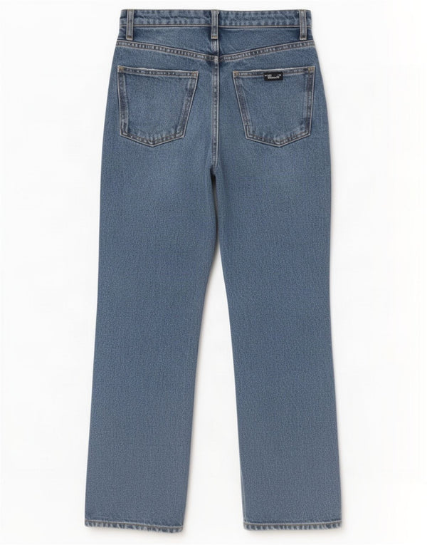 Zara Γυναικείο Τζιν μποτάκι EU 36 XS W26 L26 Μπλε βαμβακερό