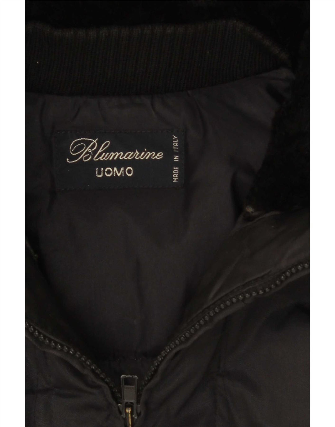 Blumarine Mens Parka Jacket UK 40 Large Black