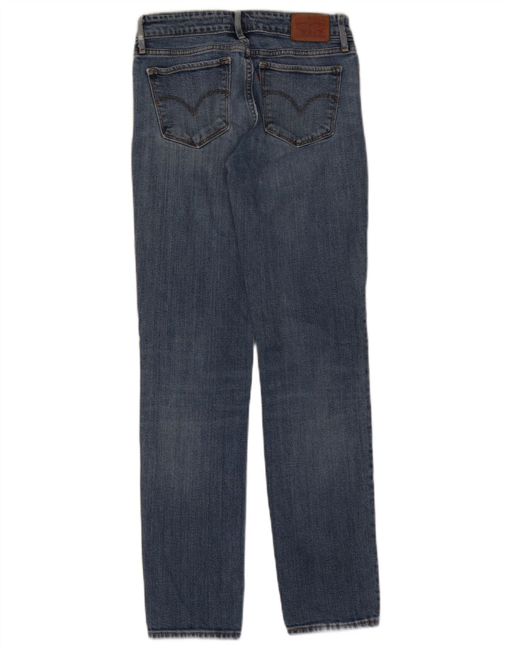 Levi's Damen 712 Slim Jeans W26 L30 Blaue Baumwolle