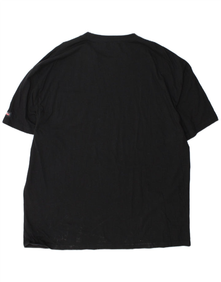 DICKIES Mens T-Shirt Top 4XL Black Cotton