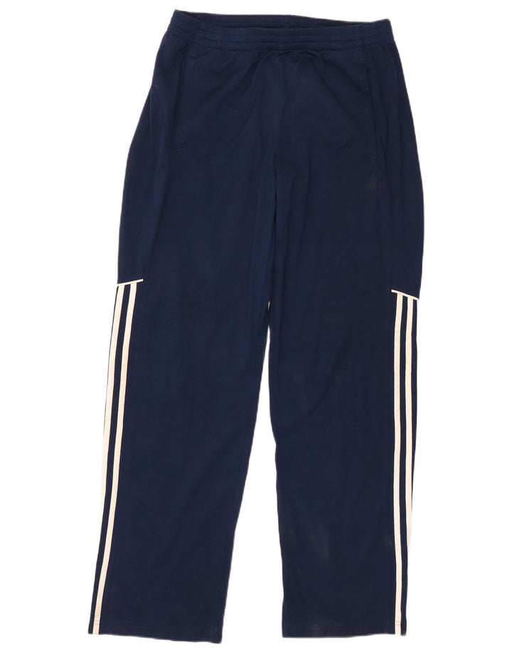 Adidas Mens Climalite tréningruha nadrág Közepes sötétkék poliészter