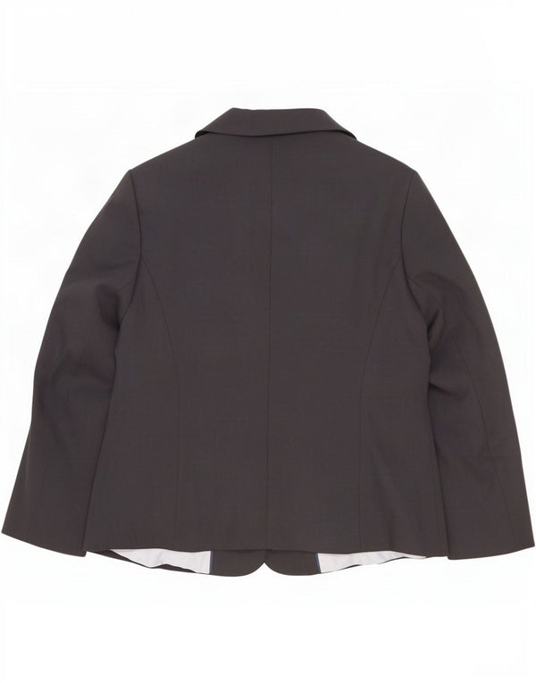 Sasha Dame 2 Button Blazer Jacket UK 20 2XL Grå Polyester
