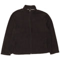 STARTER Mens Fleece Jacket UK 42 XL Black Polyester