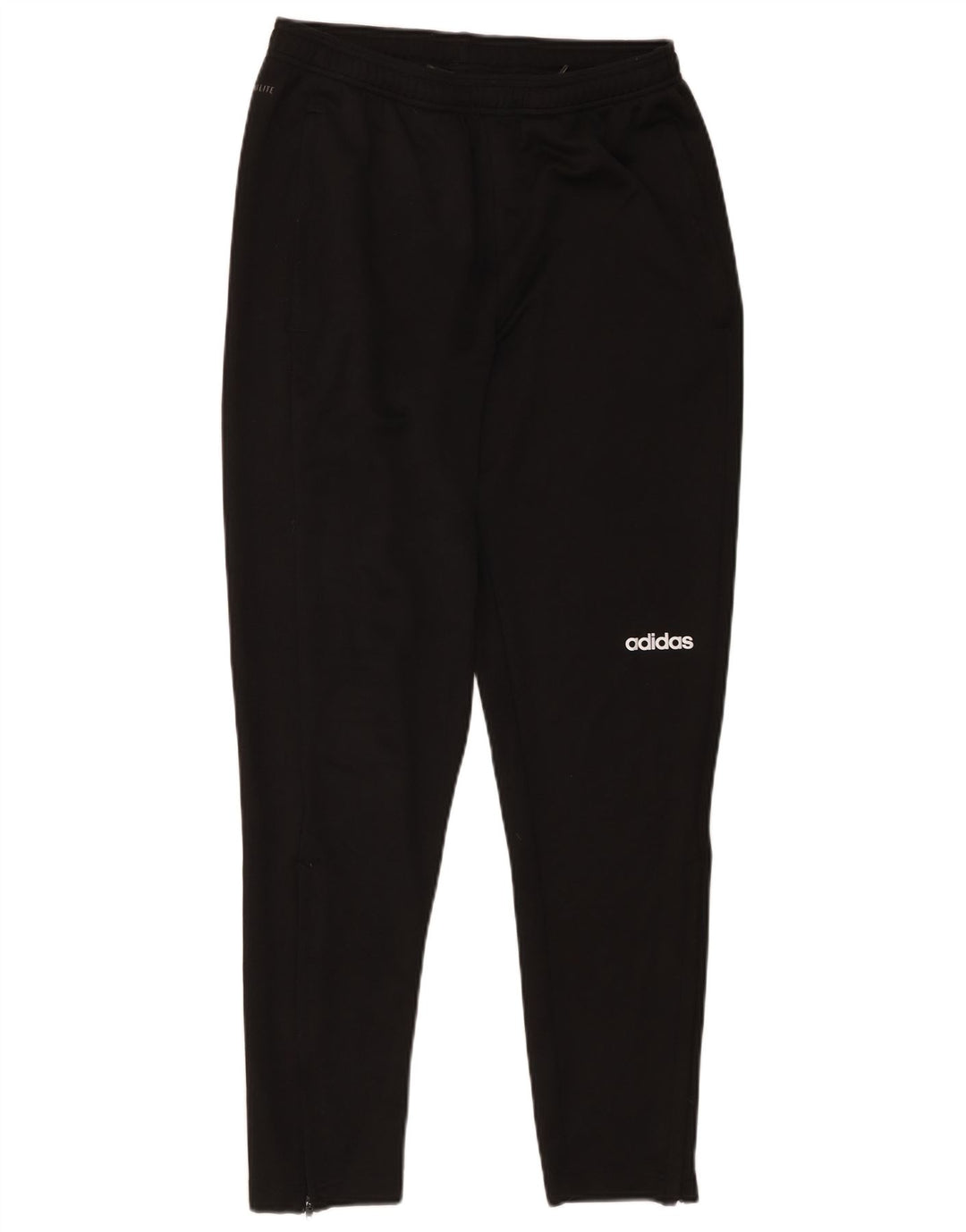 Adidas Mens Climalite Tracksuit Trousers UK 40/42 Medium Black Polyester