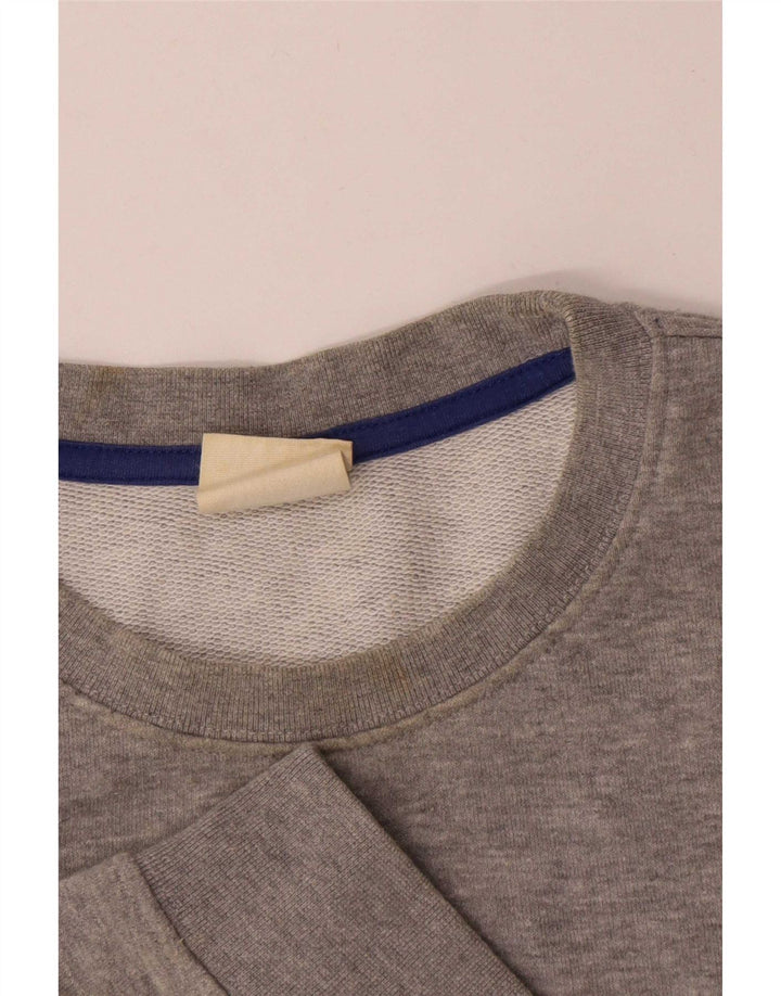 Champion Herre Sweatshirt Jumper Medium Grey Flecked Bomuld