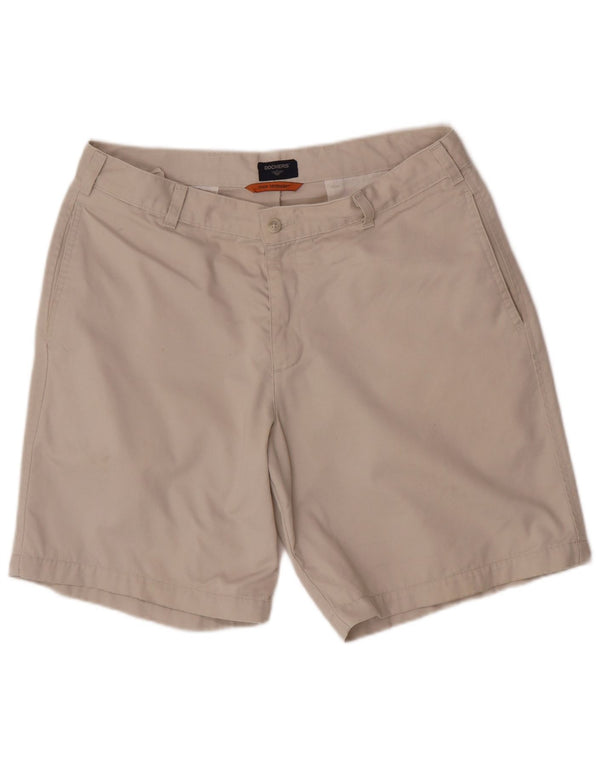 Мужские шорты чинос Dockers стандартного кроя W34, большие бежевые, хлопок