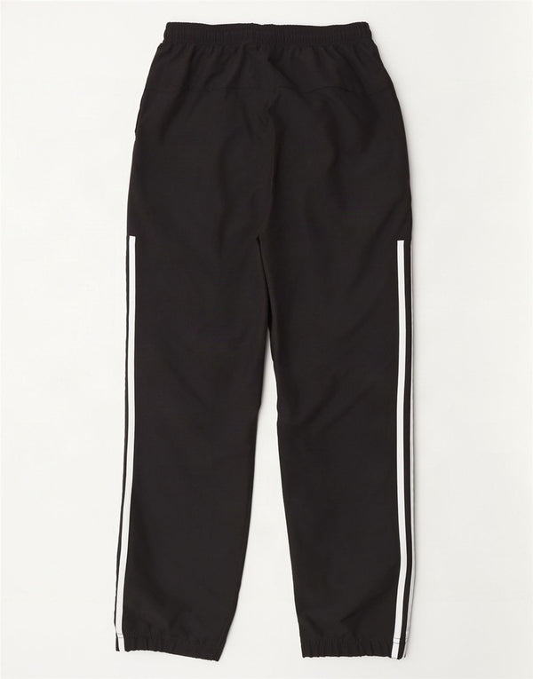 Adidas Mens Tracksuit Trousers Joggers Small Black Polyester