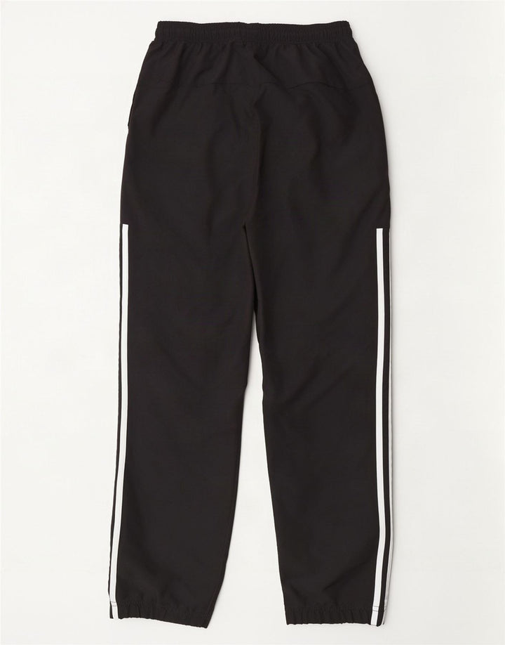 Adidas Mens Treino Calças Joggers Pequeno Poliéster Preto