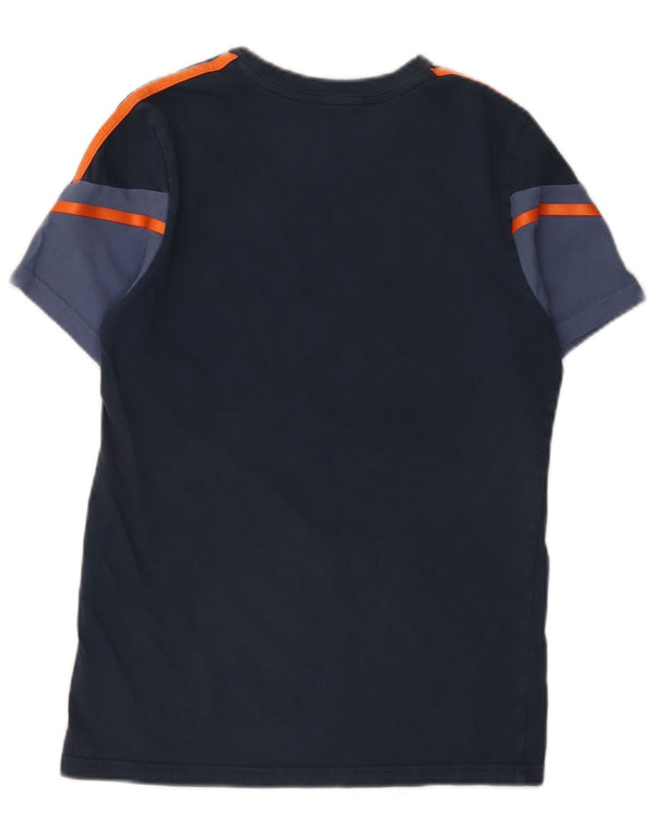 Adidas Boys Manchester United Graphic T-Shirt Top 13-14 Years Navy Blue
