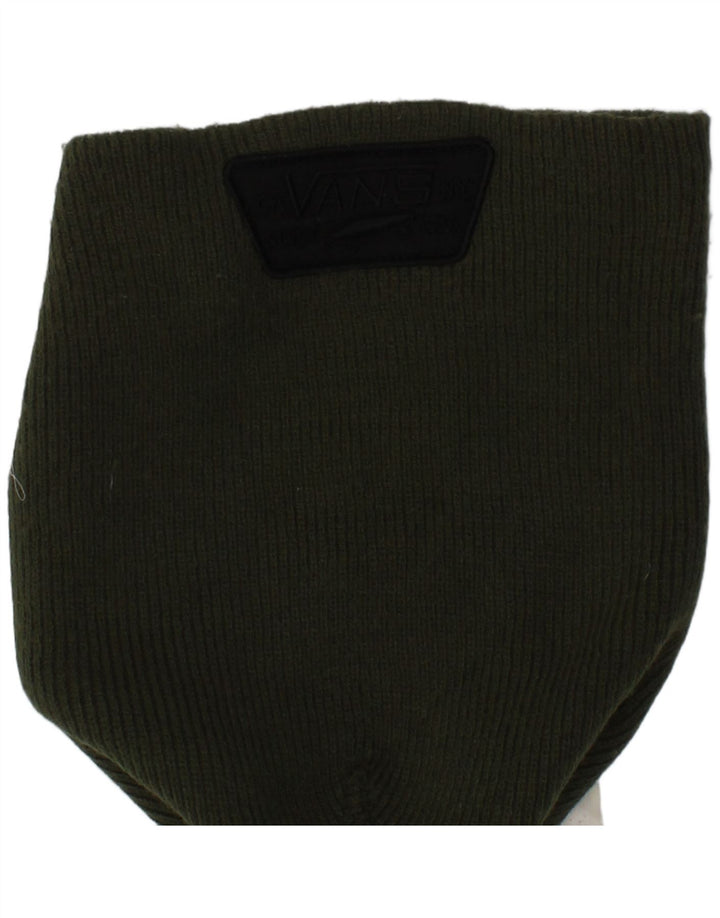 Vans Strik Beanie Hat One Size Khaki Akryl Logo