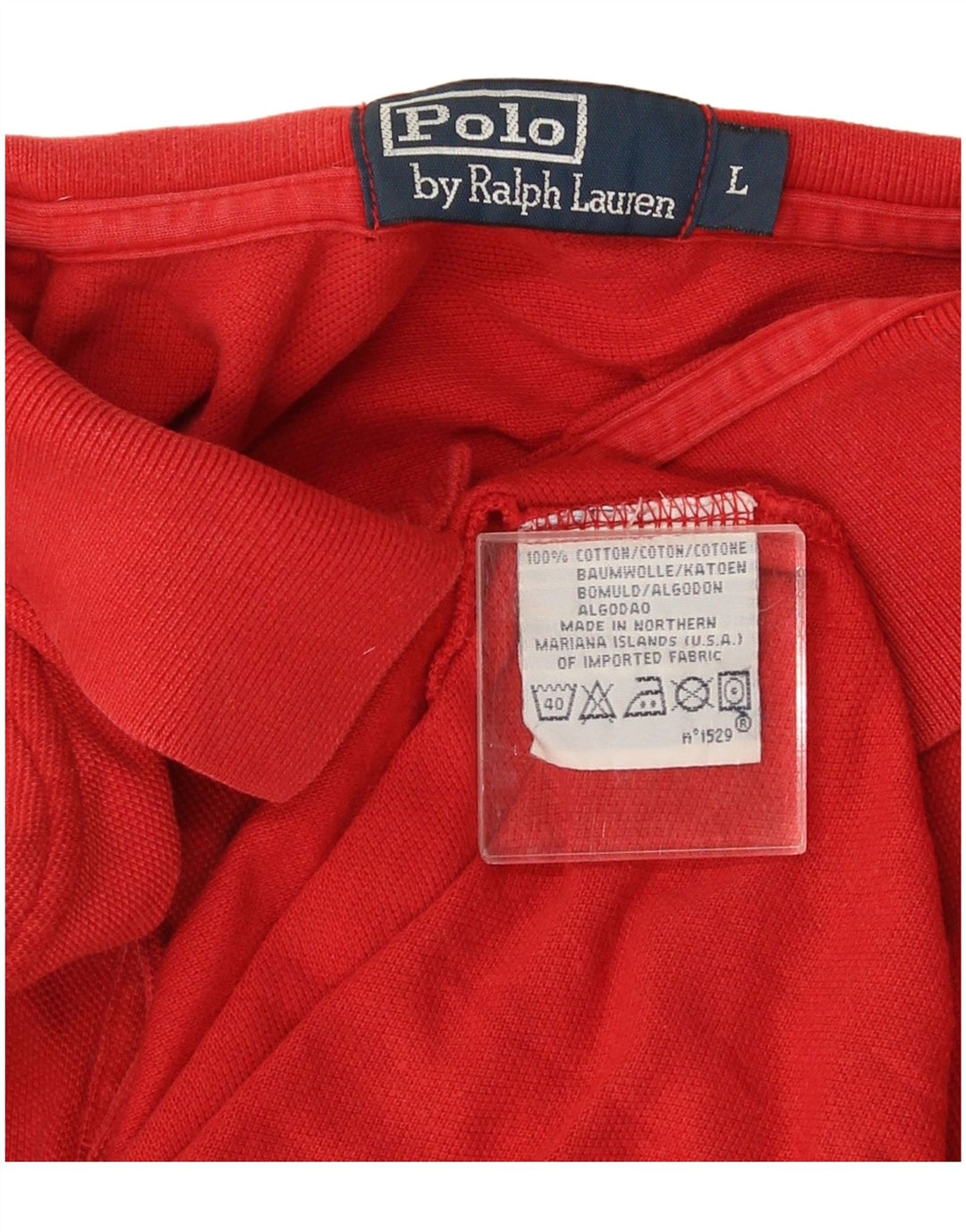 Polo Ralph Lauren Homme Grand Coton Rouge
