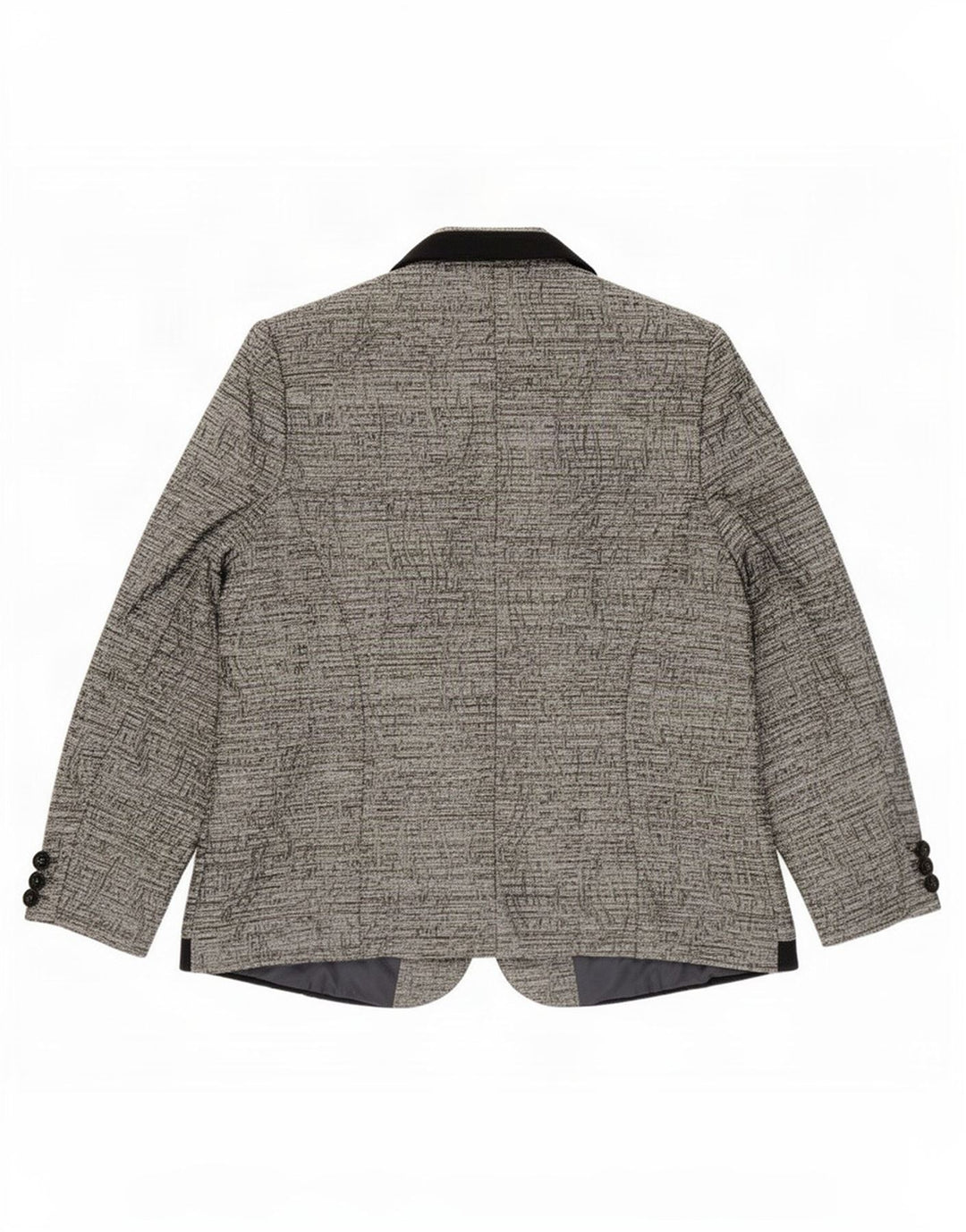 Vintage Womens 1 Button Blazer Jacket IT 54 3XL Grey Paisley