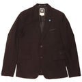 G-Star Herre 2-knaps blazerjakke IT 52 XL Sort Polyester