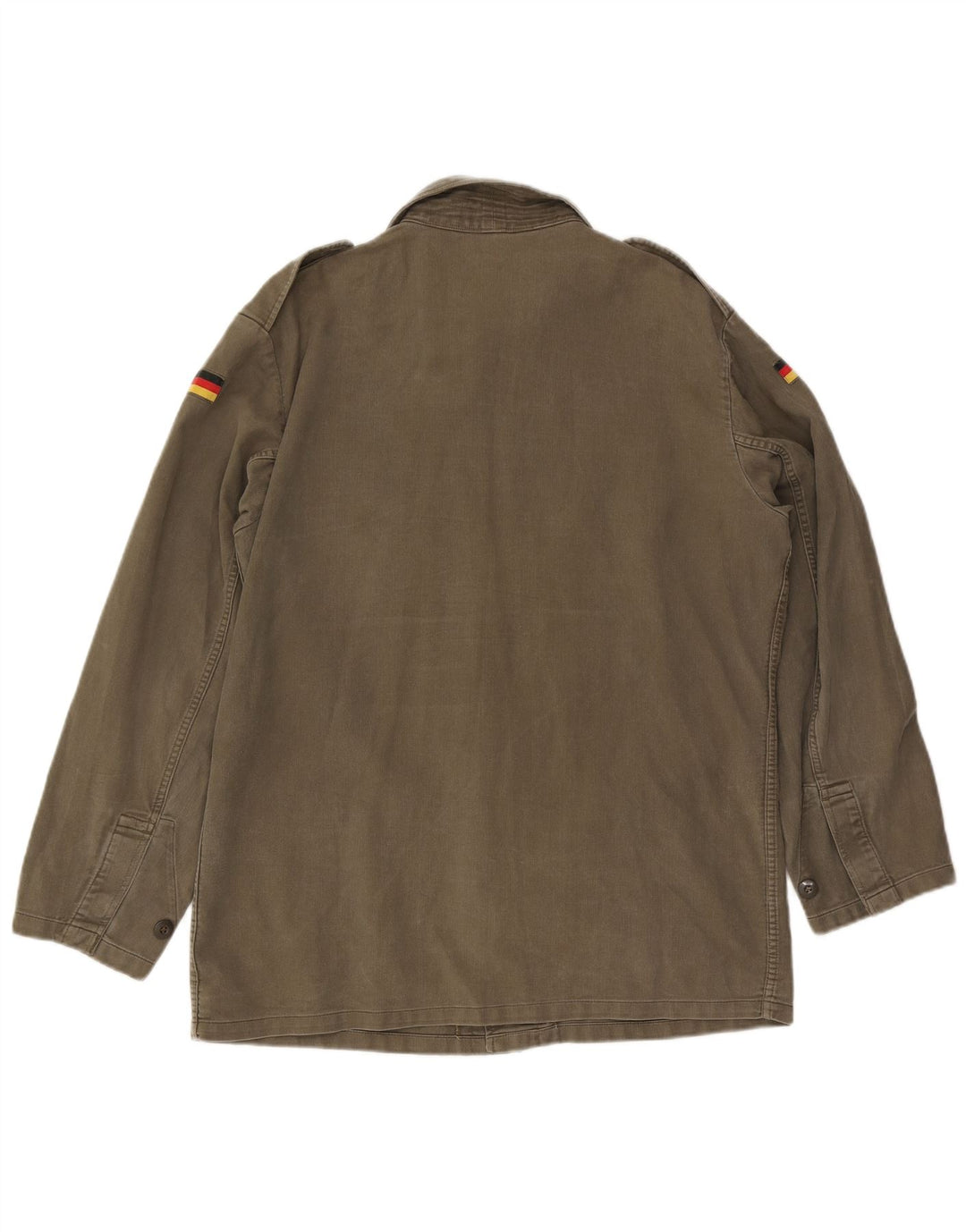 Vintage Mens Military Jacket UK 40 Large Green Army