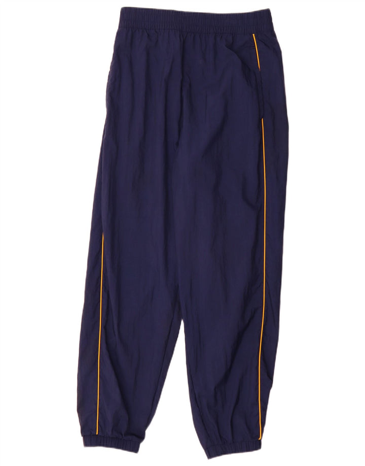 Reebok Mens Tracksuit Trousers Joggers Medium Navy Blue Polyamide
