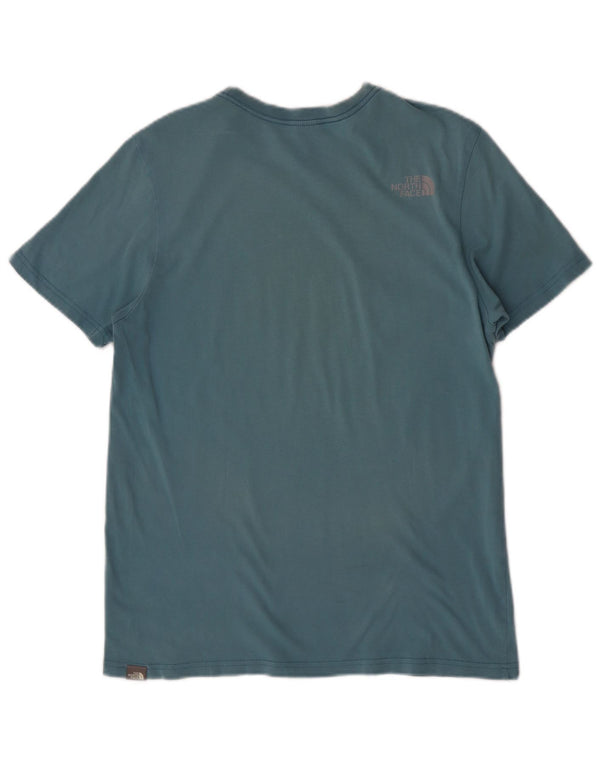 The North Face Mens Graphic T-Shirt Top Medium Blue